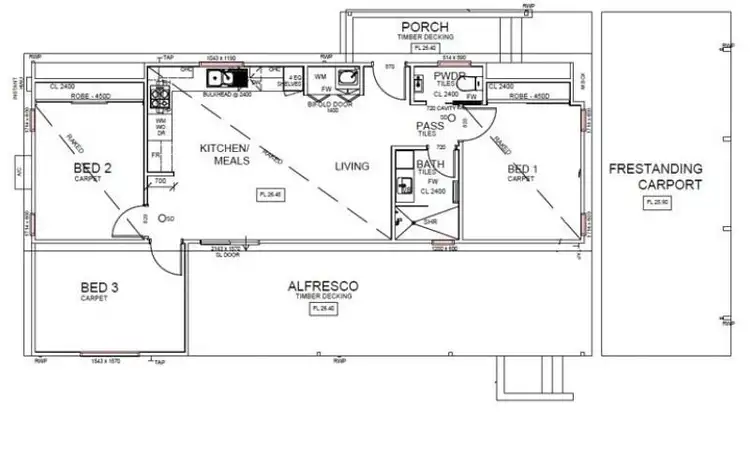 Floorplan of Homely house listing, Address available on request