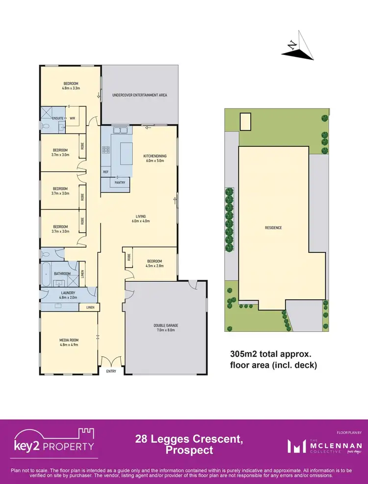 Floorplan of Homely house listing, 28 Legges Crescent, Prospect TAS 7250