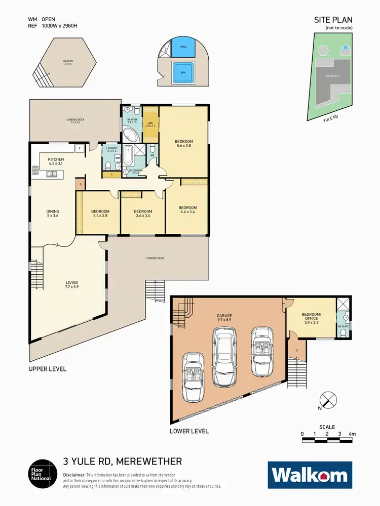 Floorplan of Homely house listing, 3 Yule Road, Merewether NSW 2291