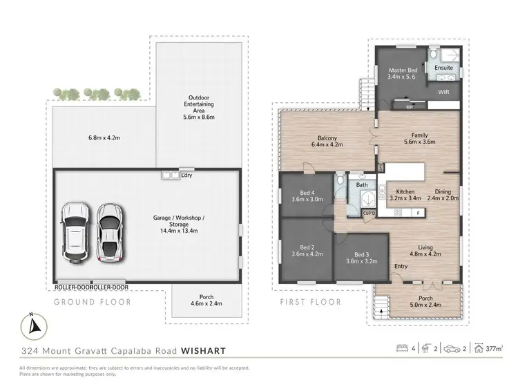 Floorplan of Homely house listing, 324 Mount Gravatt Capalaba Road, Wishart QLD 4122