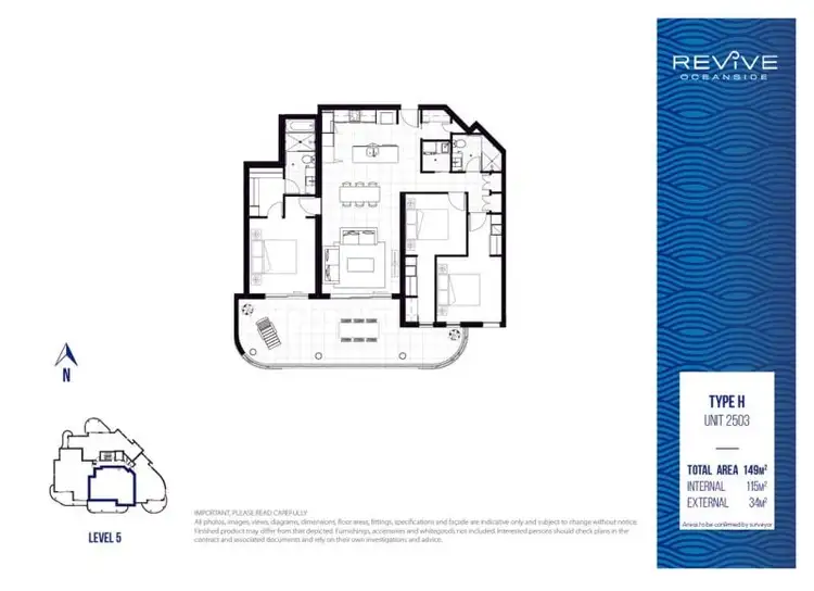 Floorplan of Homely unit listing, 2503/2 Bright Place, Birtinya QLD 4575