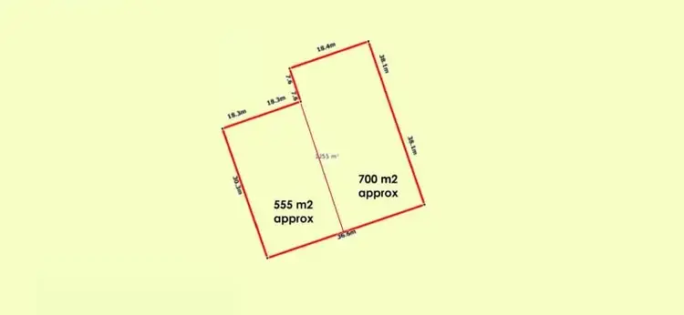 Floorplan of Homely land listing, 20 Morgan Street, Baralaba QLD 4702