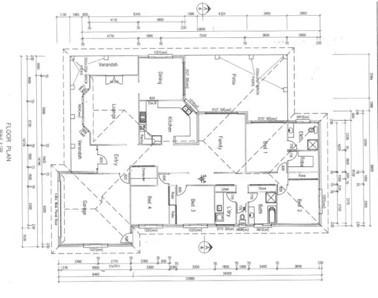 Floorplan of Homely house listing, 34 Highland Park Road, Meringandan West QLD 4352