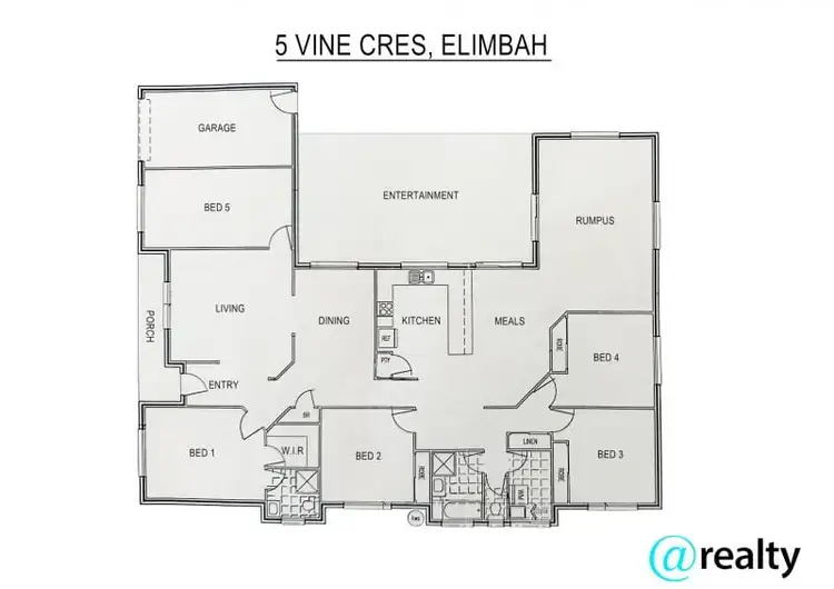 Floorplan of Homely rural property listing, 5 Vine Crescent, Elimbah QLD 4516