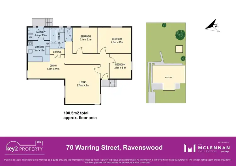 Floorplan of Homely house listing, 70 Warring Street, Ravenswood TAS 7250