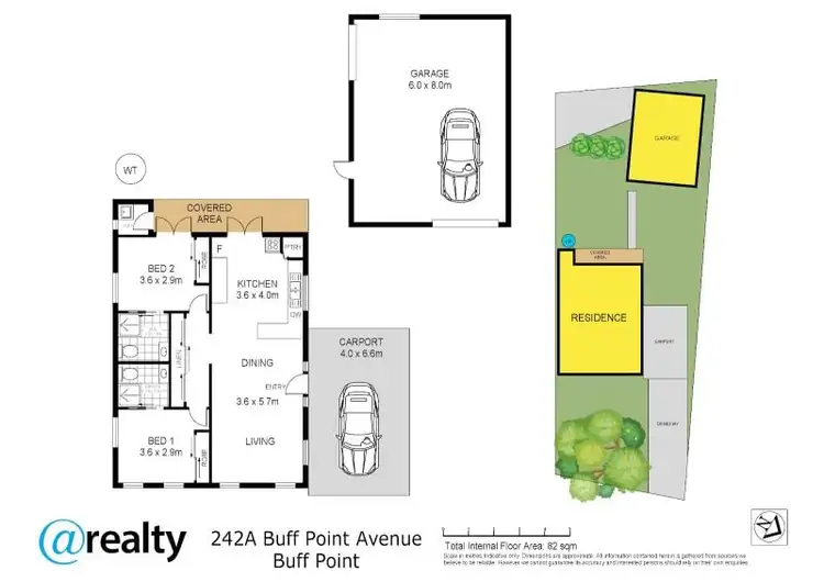Floorplan of Homely house listing, 242A Buff Point Avenue, Buff Point NSW 2262