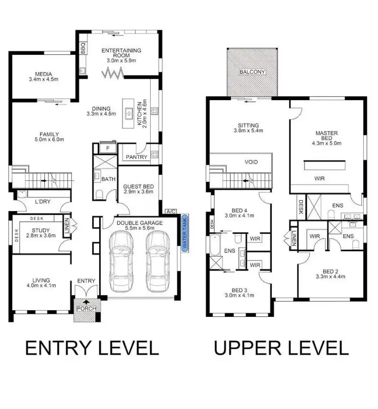 Floorplan of Homely house listing, 3 Leffler Street, Oran Park NSW 2570