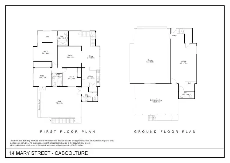 Floorplan of Homely house listing, 14 Mary Street, Caboolture QLD 4510