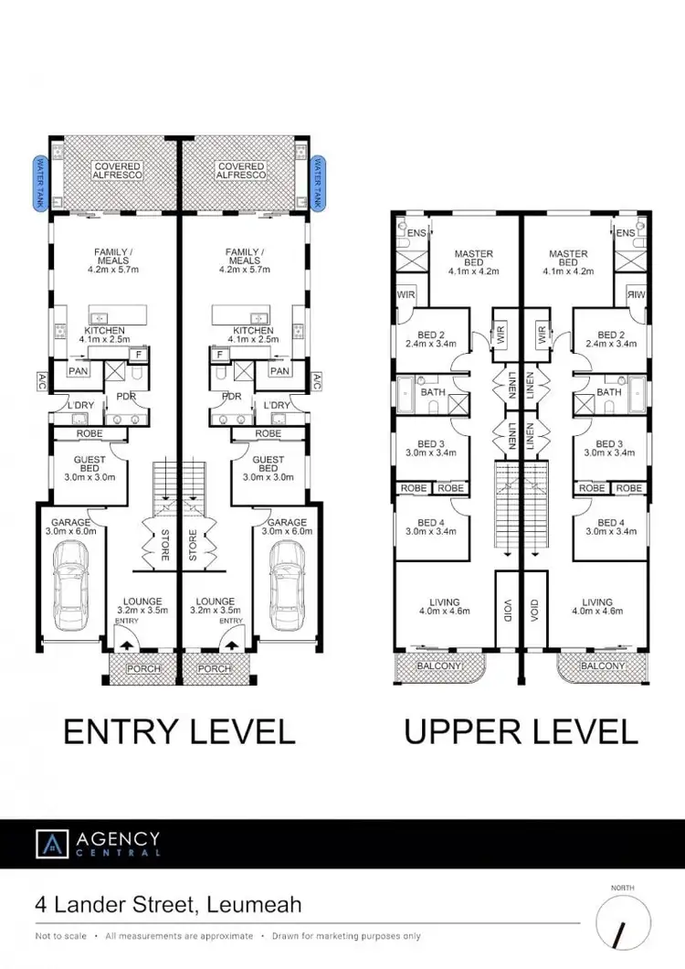 Floorplan of Homely house listing, 4 Lander Street, Leumeah NSW 2560