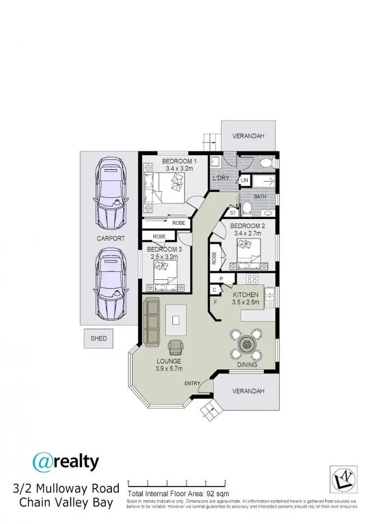 Floorplan of Homely house listing, 3/2 Mulloway Road, Chain Valley Bay NSW 2259