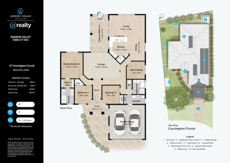 Floorplan of Homely house listing, 37 Cossington Circuit, Maudsland QLD 4210