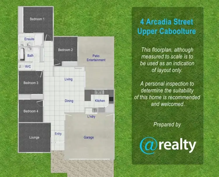 Floorplan of Homely house listing, 4 Arcadia Street, Upper Caboolture QLD 4510