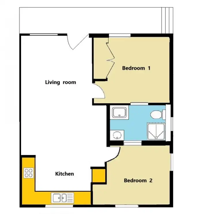 Floorplan of Homely unit listing, 39/38 David Low Way, Diddillibah QLD 4559