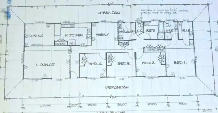 Floorplan of Homely house listing, lot 7/646 Ellerbeck Road, Kennedy QLD 4816