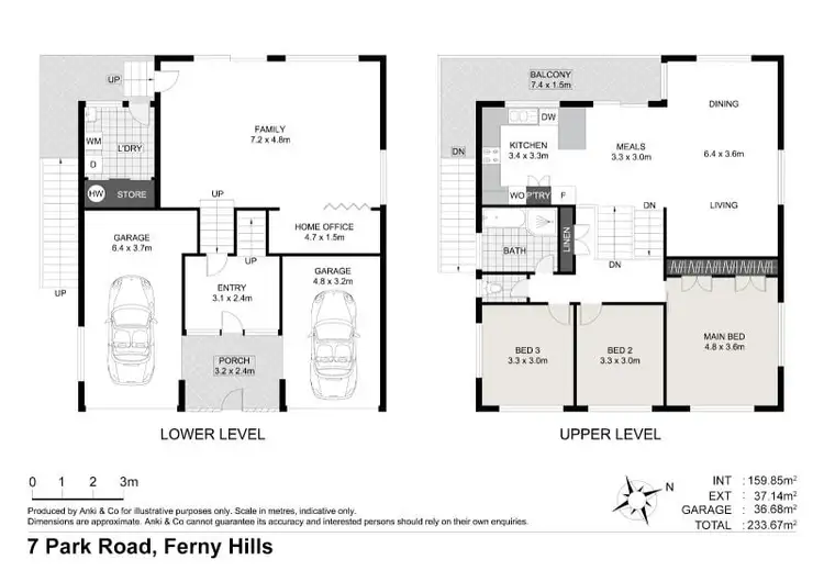 Floorplan of Homely house listing, 7 Park Road, Ferny Hills QLD 4055
