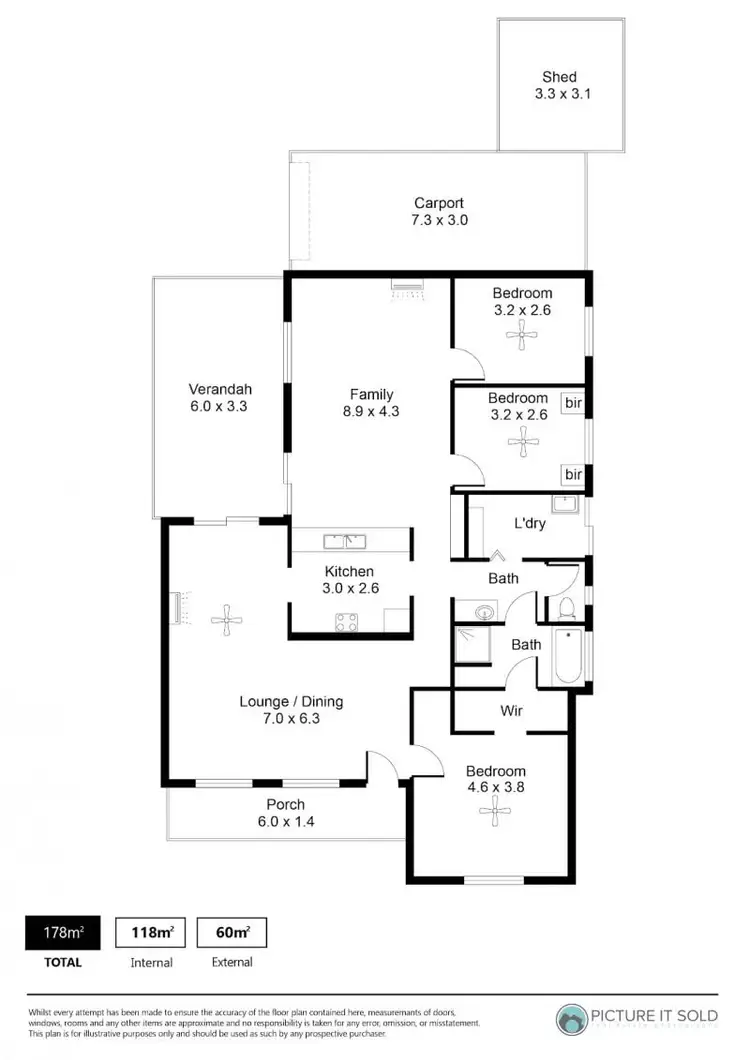 Floorplan of Homely house listing, 31 Hissar Avenue, Salisbury North SA 5108