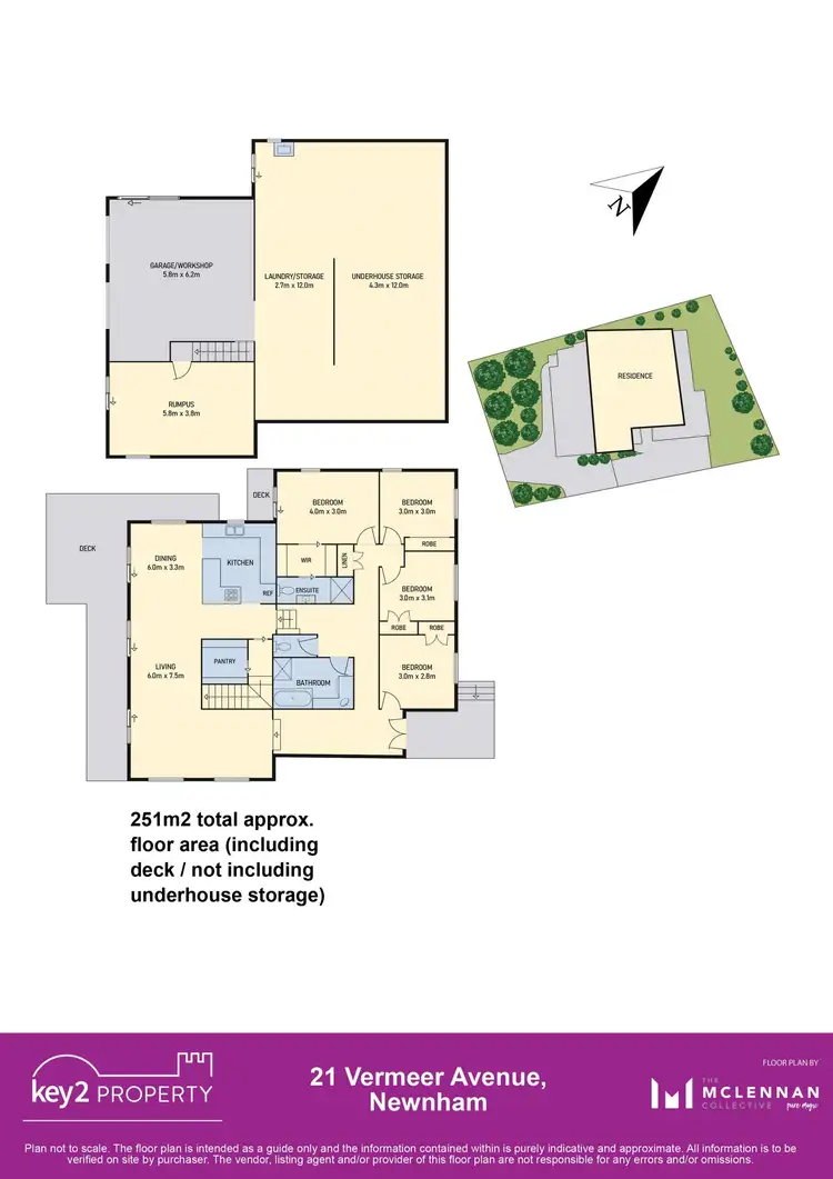 Floorplan of Homely house listing, 21 Vermeer Avenue, Newnham TAS 7248