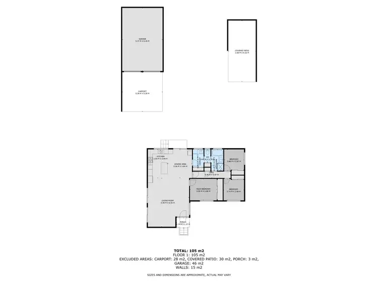 Floorplan of Homely house listing, 62 McFarland Road, Wodonga VIC 3690