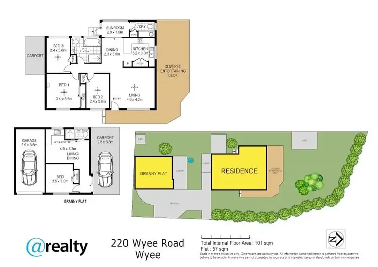 Floorplan of Homely house listing, 220 Wyee Road, Wyee NSW 2259