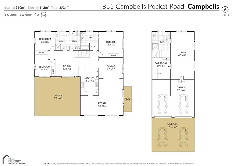 Floorplan of Homely house listing, 855 Campbells Pocket Road, Campbells Pocket QLD 4521