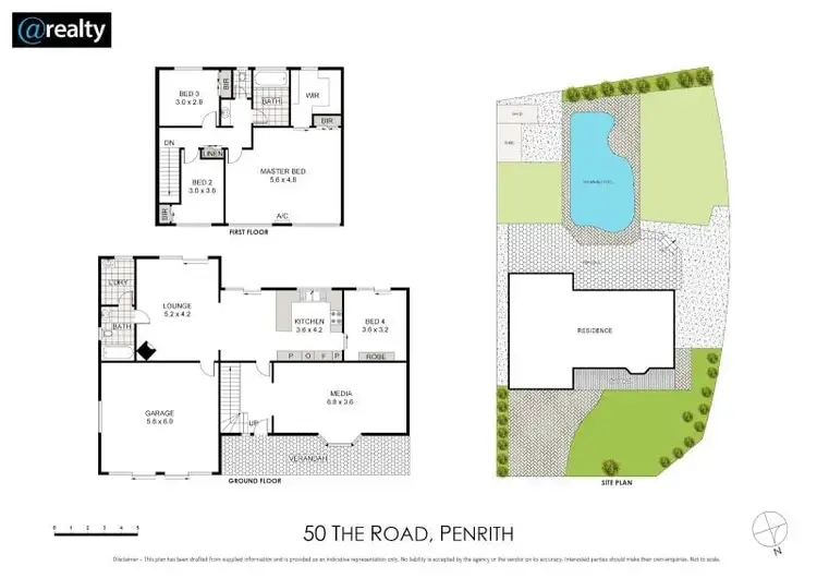 Floorplan of Homely house listing, 50 The Road, Penrith NSW 2750