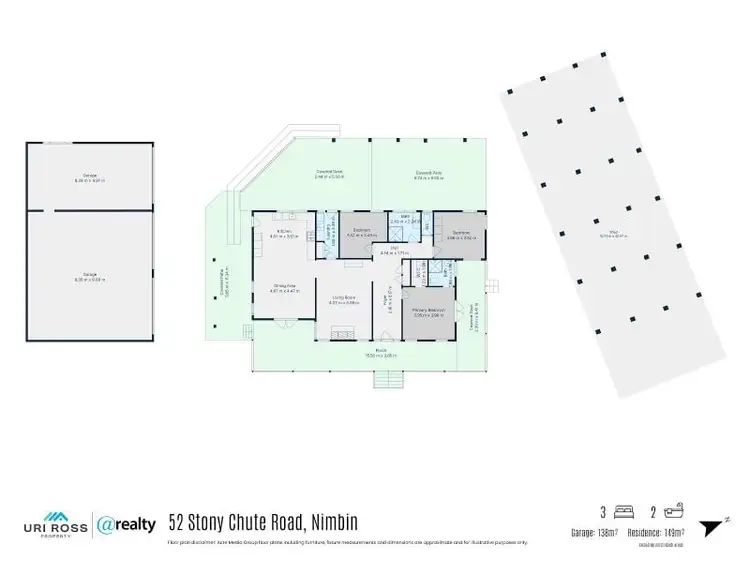 Floorplan of Homely rural property listing, 52 Stony Chute Road, Nimbin NSW 2480