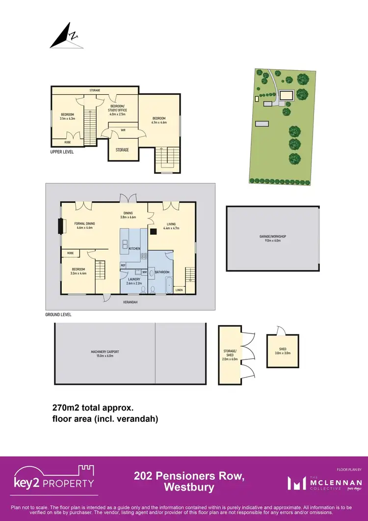 Floorplan of Homely house listing, 202 Pensioners Row, Westbury TAS 7303