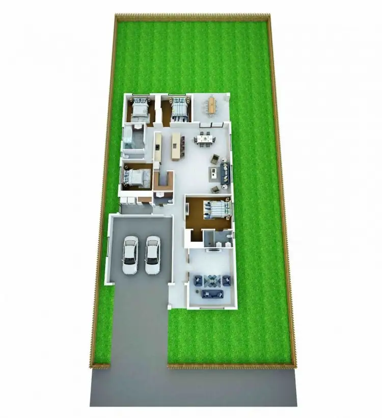 Floorplan of Homely house listing, 39 Sweetfern Drive, Logan Reserve QLD 4133