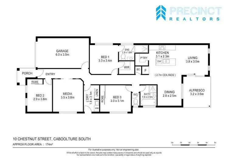 Floorplan of Homely house listing, 10 Chestnut Street, Caboolture South QLD 4510