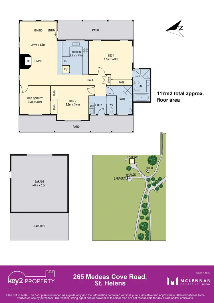 Floorplan of Homely house listing, 265 Medeas Cove Road, St Helens TAS 7216