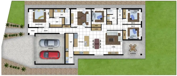 Floorplan of Homely house listing, 18 Sandpaper Ct, Zuccoli NT 832