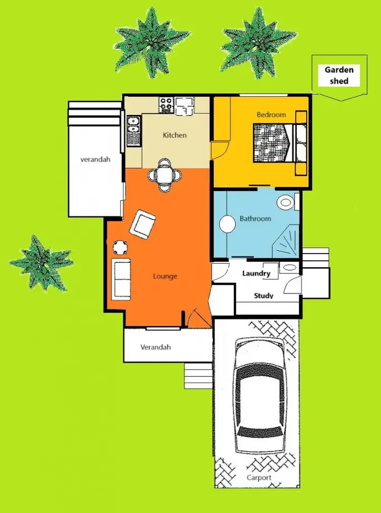 Floorplan of Homely house listing, 110/171 David Low Way, Bli Bli QLD 4560