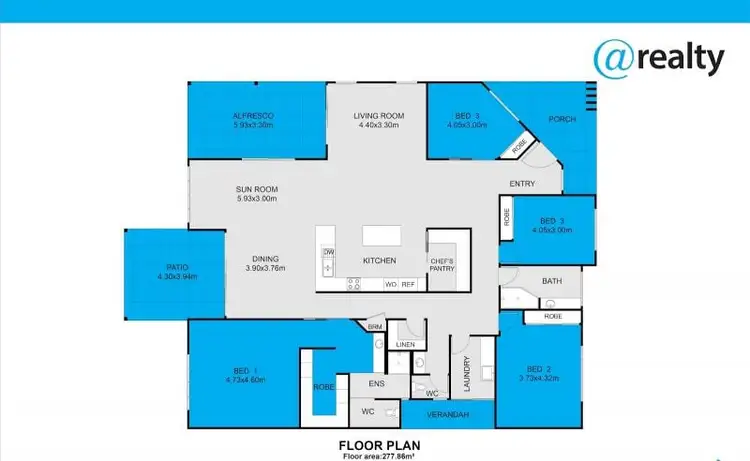 Floorplan of Homely house listing, 44 Traviston Way, Burrum Heads QLD 4659