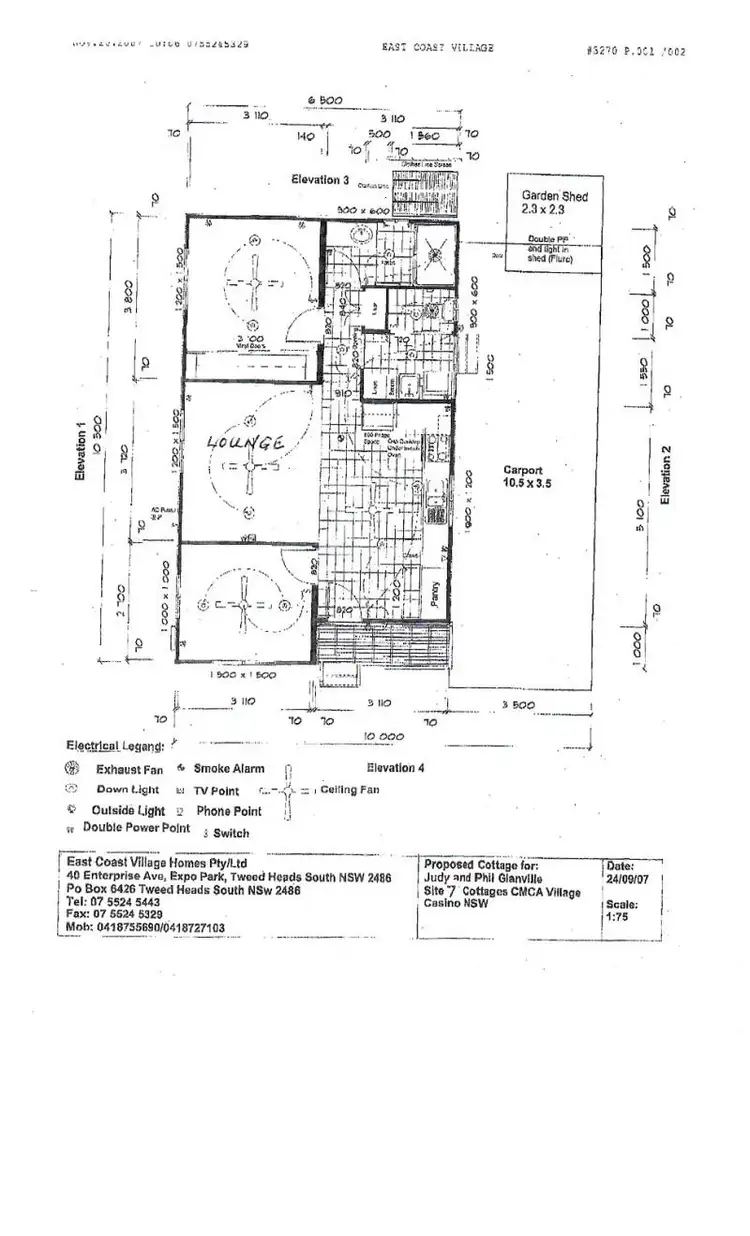 Floorplan of Homely house listing, 7 Bellbird Lane/69 Light Street, Casino NSW 2470