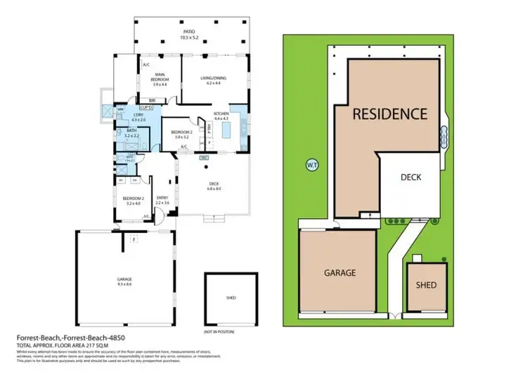 Floorplan of Homely house listing, 28 The Esplanade, Forrest Beach QLD 4850