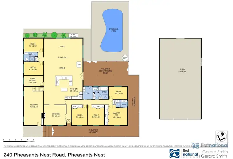 Floorplan of Homely house listing, 240 Pheasants Nest Road, Pheasants Nest NSW 2574