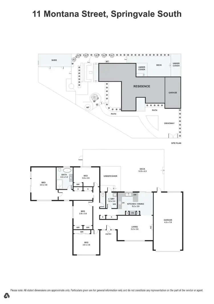 Floorplan of Homely house listing, 11 Montana Street, Springvale South VIC 3172