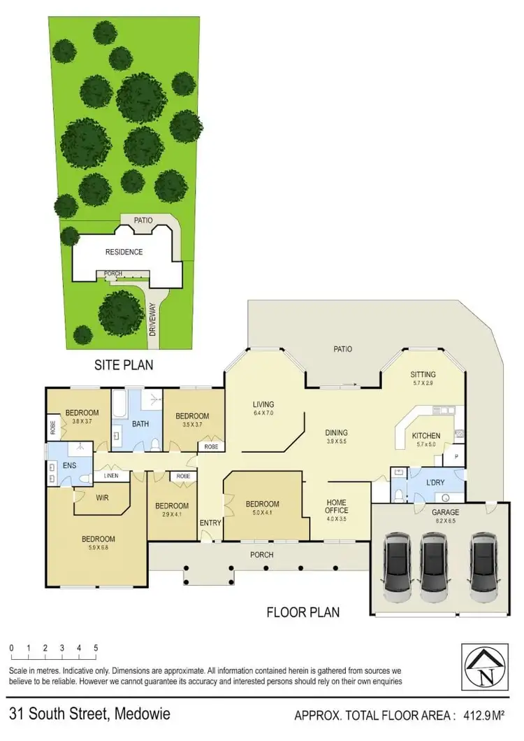 Floorplan of Homely house listing, 31 South Street, Medowie NSW 2318