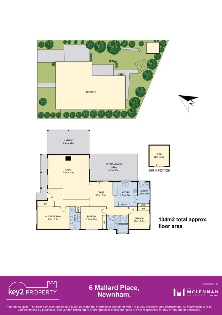 Floorplan of Homely house listing, 6 Mallard Place, Newnham TAS 7248