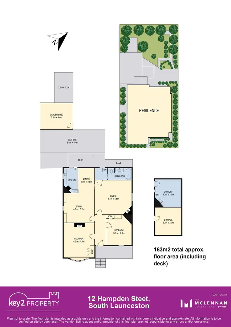 Floorplan of Homely house listing, 12 Hampden Street, South Launceston TAS 7249