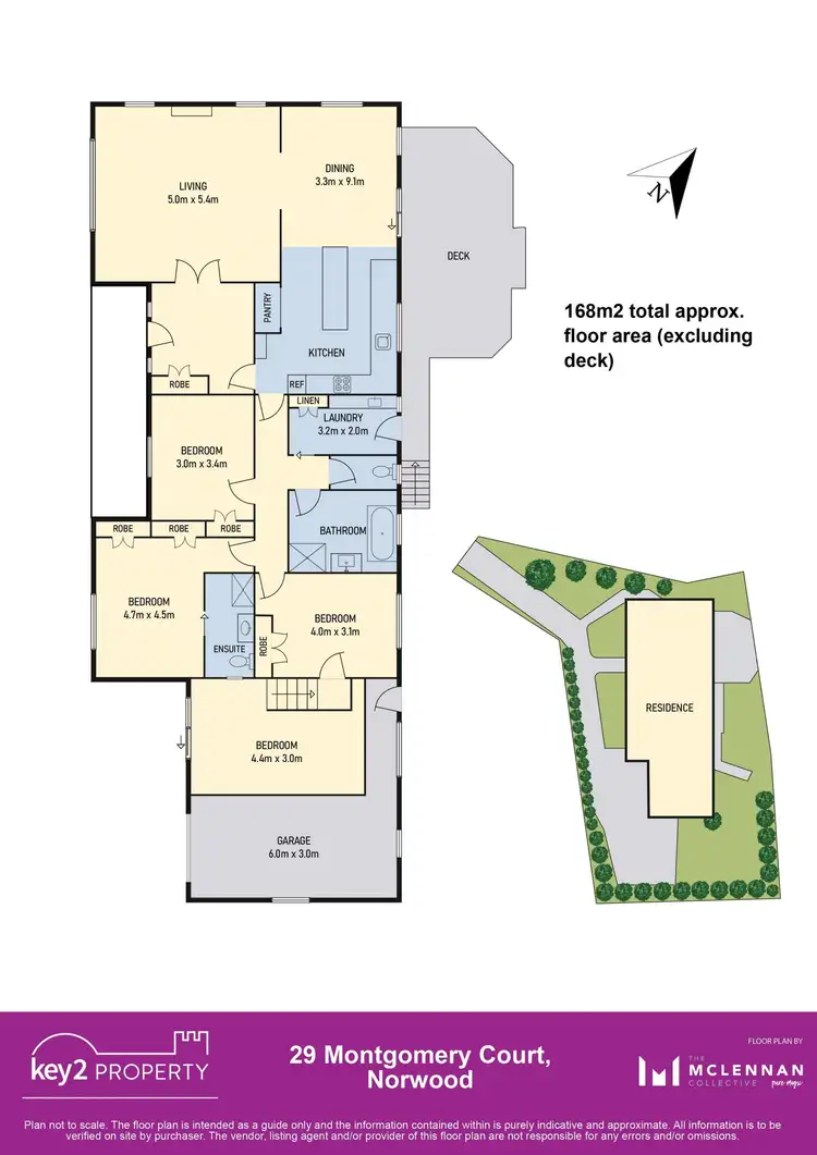 Floorplan of Homely house listing, 29 Montgomery Court, Norwood TAS 7250