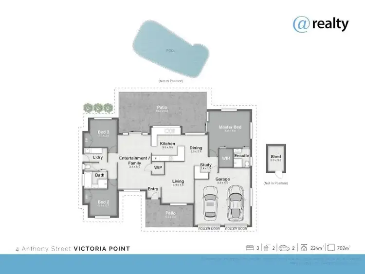 Floorplan of Homely house listing, 4 Anthony Street, Victoria Point QLD 4165