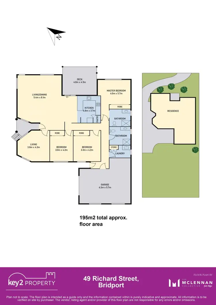 Floorplan of Homely house listing, 49 Richard Street, Bridport TAS 7262