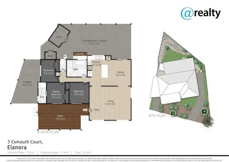 Floorplan of Homely house listing, 3 Exmouth Court, Elanora QLD 4221