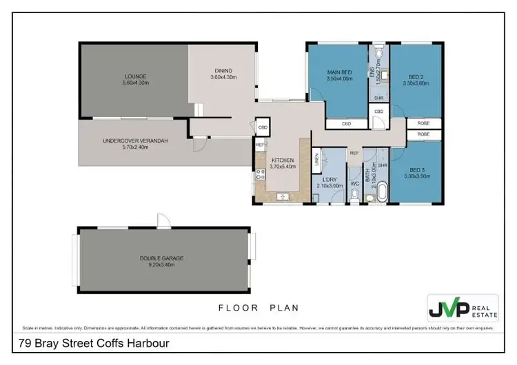 Floorplan of Homely house listing, 79 Bray Street, Coffs Harbour NSW 2450
