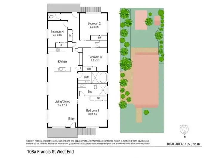 Floorplan of Homely house listing, 108A Francis Street, West End QLD 4810