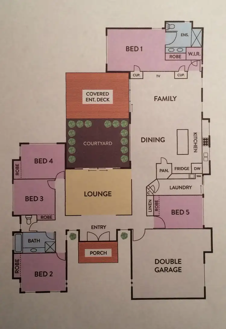 Floorplan of Homely house listing, 46 Edenbrooke Drive, Sinnamon Park QLD 4073