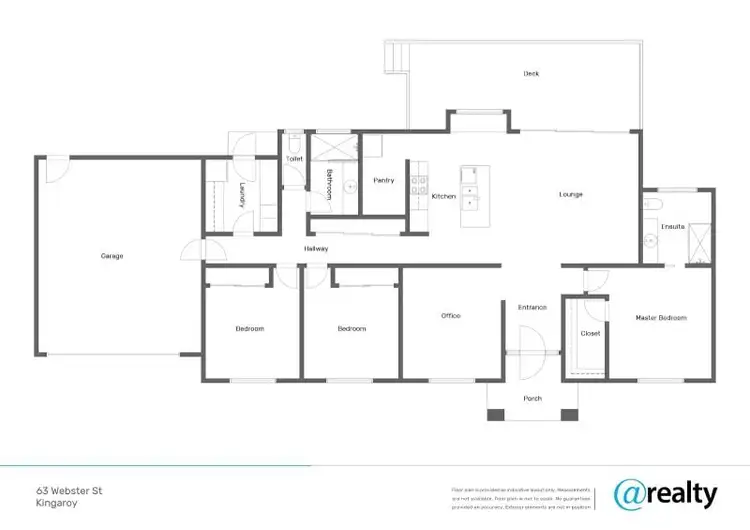 Floorplan of Homely house listing, 63 Webster Street, Kingaroy QLD 4610