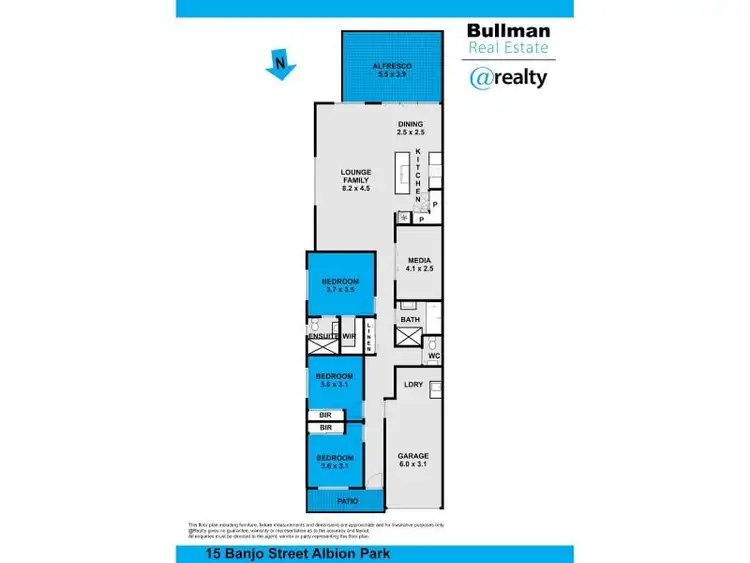 Floorplan of Homely house listing, 15 Banjo Street, Albion Park NSW 2527