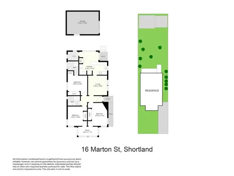 Floorplan of Homely house listing, 16 Marton Street, Shortland NSW 2307